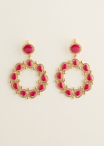 Phase Eight Enamel Drop Jewellery Red Canada | LQJDMX-794